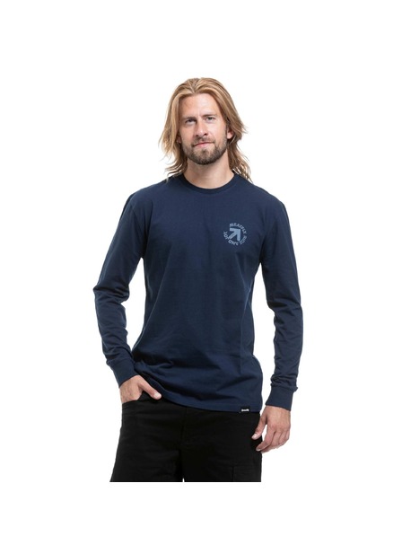 Meatfly Meatfly moški t-shirt z dolgimi rokavi Lonrrow Smoky