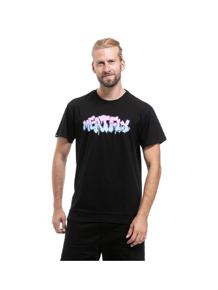 Meatfly Meatfly moški t-shirt Fitti Black
