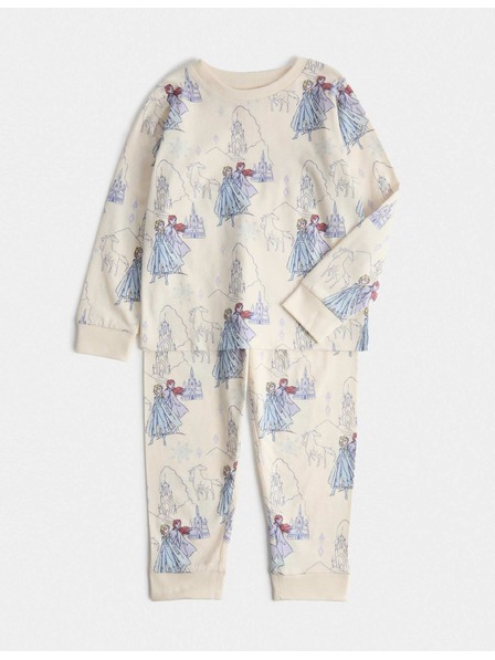 Marks & Spencer Pižama Disney Ledeno kraljestvo™ (1–8 let) Marks & Spencer smetanova