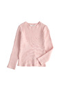 Marks & Spencer Pletena majica s teksturo srca (2–10 let) Marks & Spencer roza