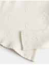 Marks & Spencer Pletena majica s teksturo srca (2–10 let) Marks & Spencer smetanova