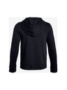 Under Armour Deški pulover Under Armour EU Cotton Fleece Full Zip-BLK